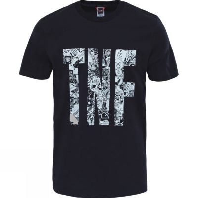 Playeras The North Face TNF Hombre Negras - Chile SMH073895